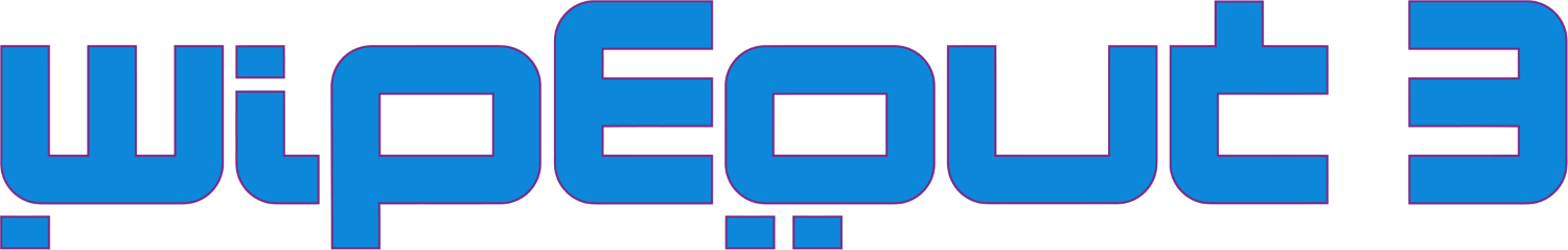 Wipeout 3 logo for Playstation